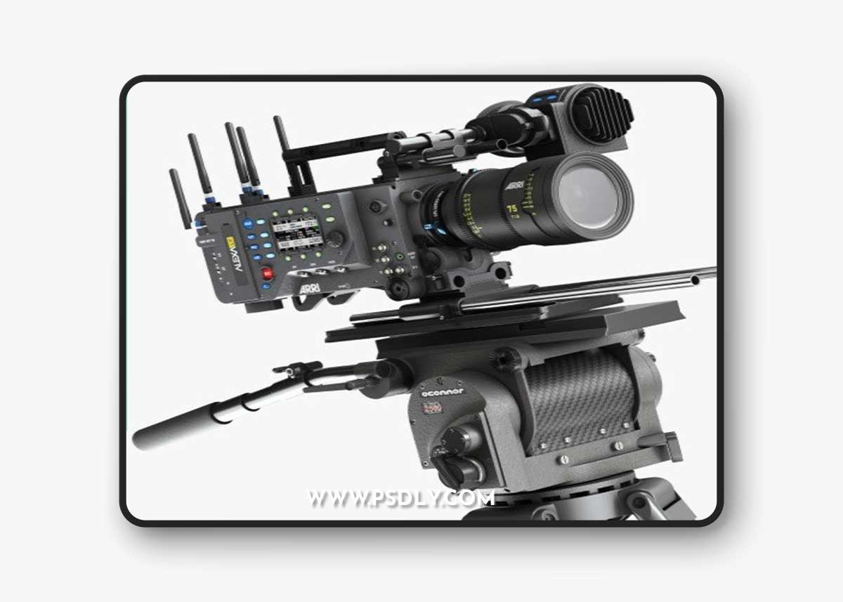 ARRI ALEXA LF Pro Camera with OConnor 2560 Tripod