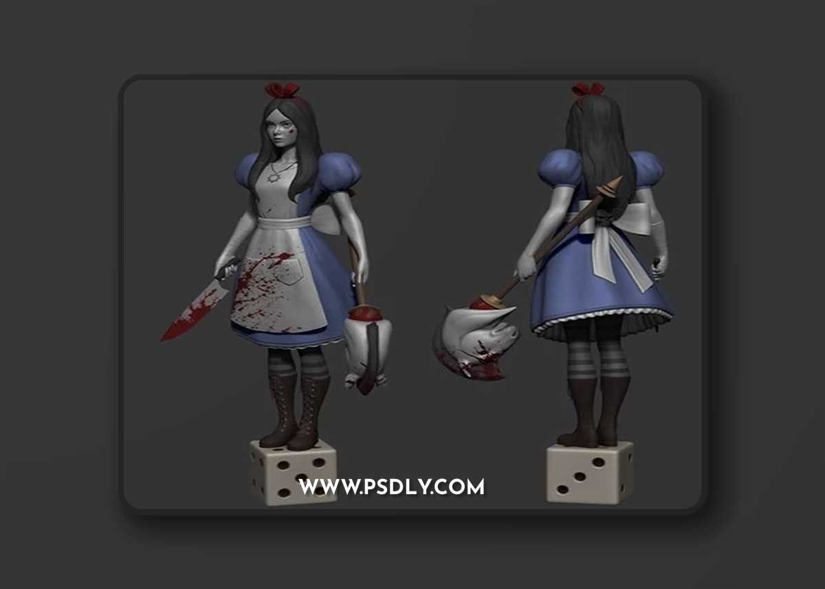 Alice – 3D Print Model