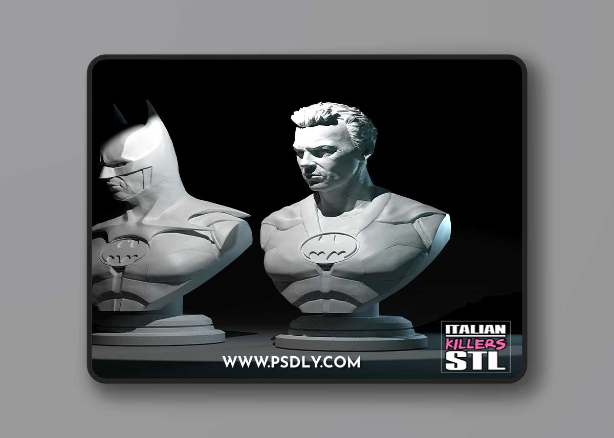 Batman 2023 Micheal Keaton bust – 3D Print Model