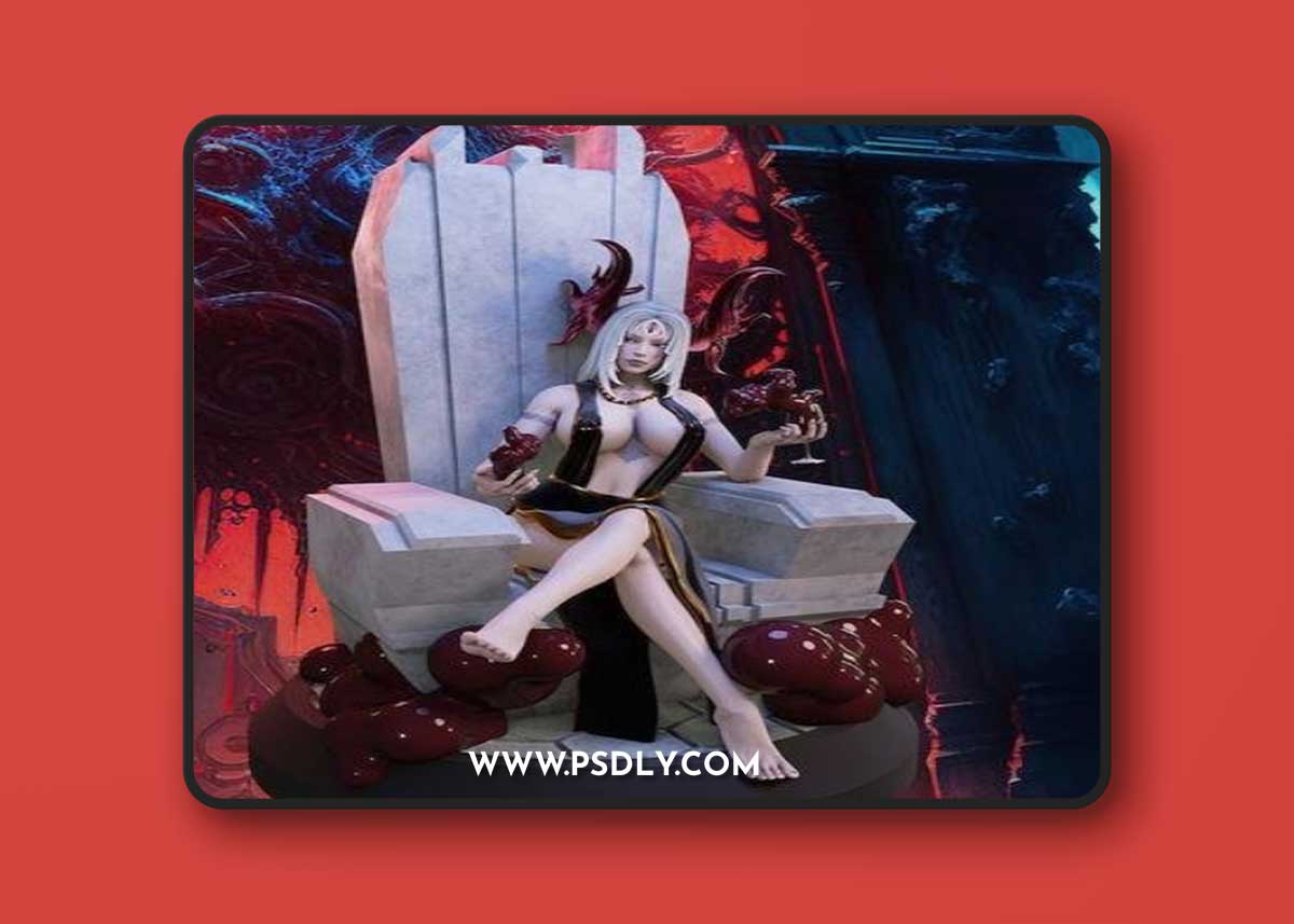 Blood Enchantress – 3D Print Model