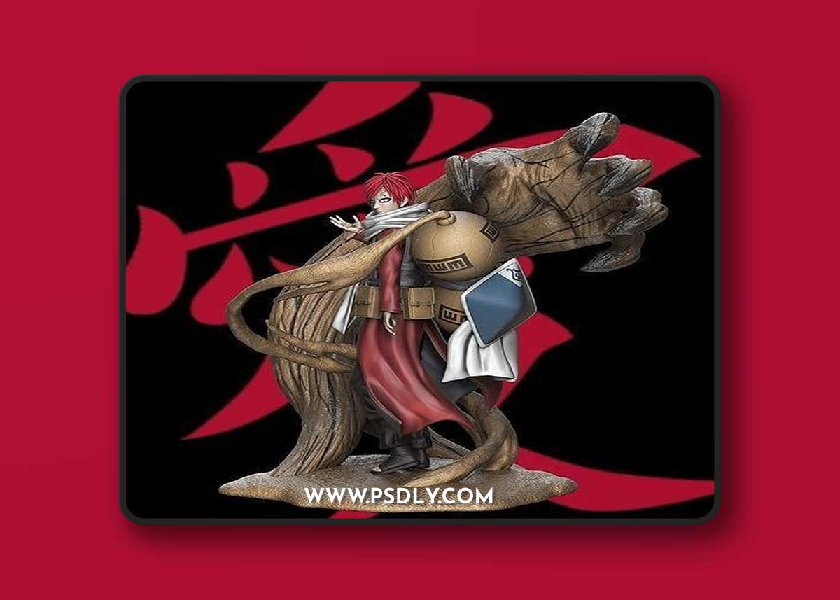 Gaara Kazekage – 3D Print Model