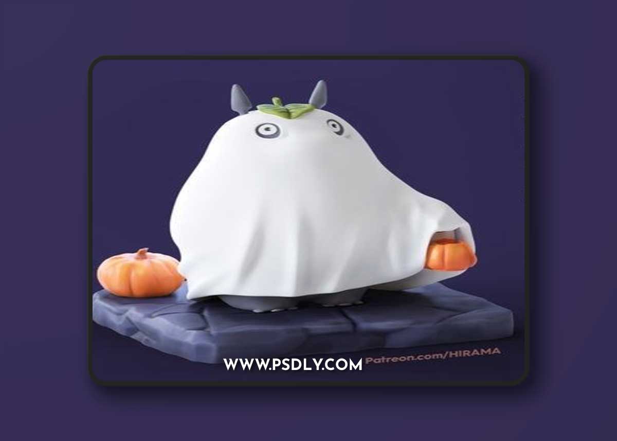 Halloween my neighbor totoro – 3D Print Model
