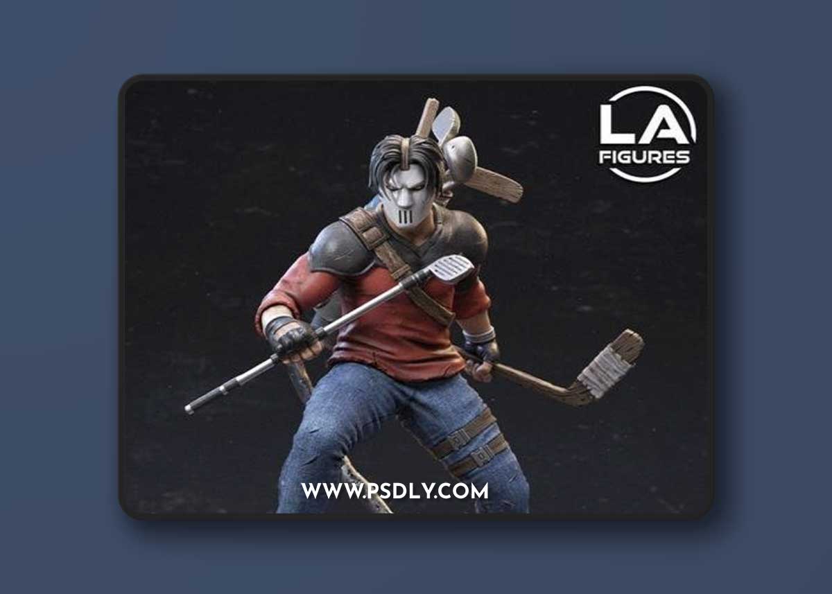 L.A. Figures - Casey Jones – 3D Print Model