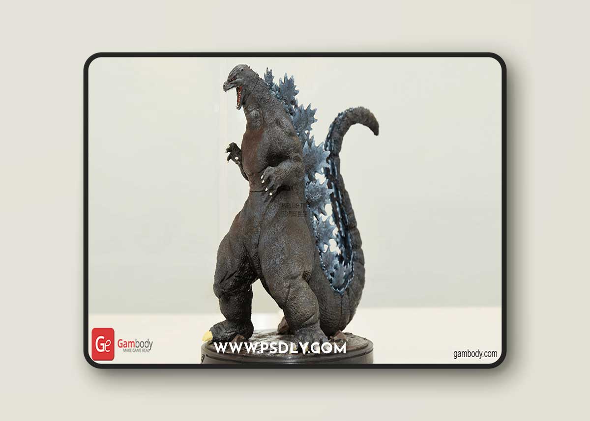 Marco Art - Godzilla – 3D Print Model