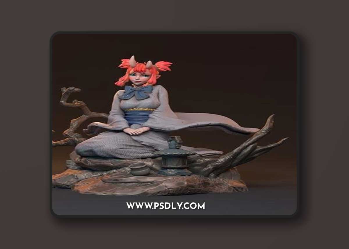 MythReal Games - Kenkyo Shibukawa – 3D Print Model