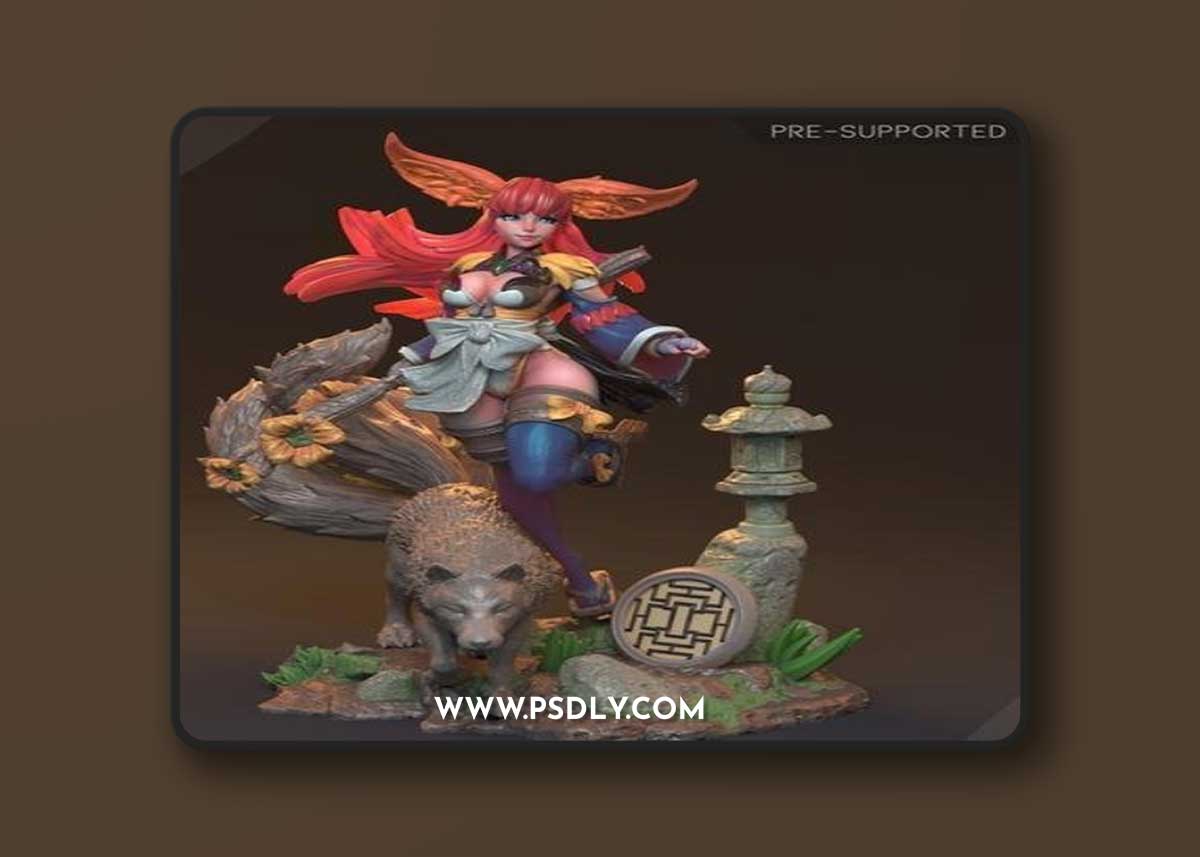 MythReal Games - Moriko – 3D Print Model