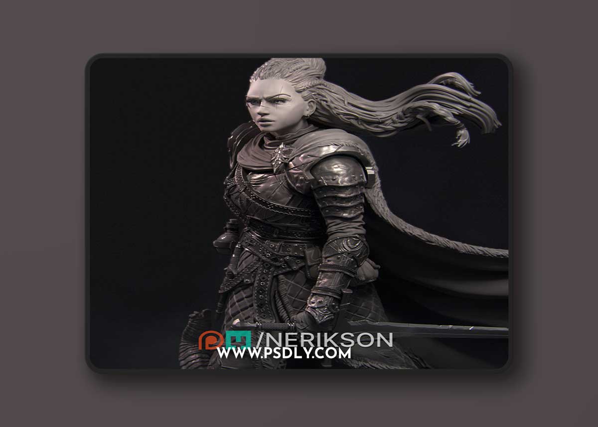 Nerikson - Kalia The Monster Hunter – 3D Print Model