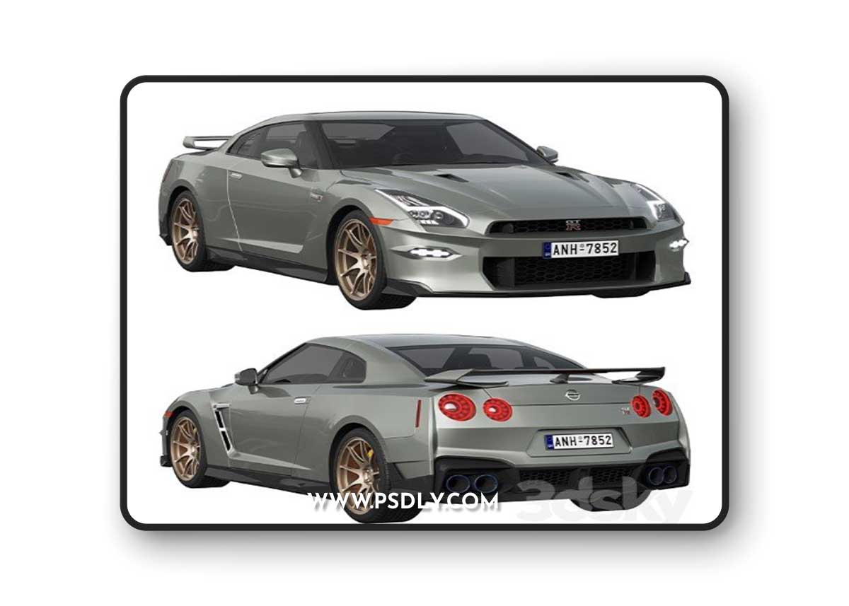 Nissan GT-R 2024 3D Model