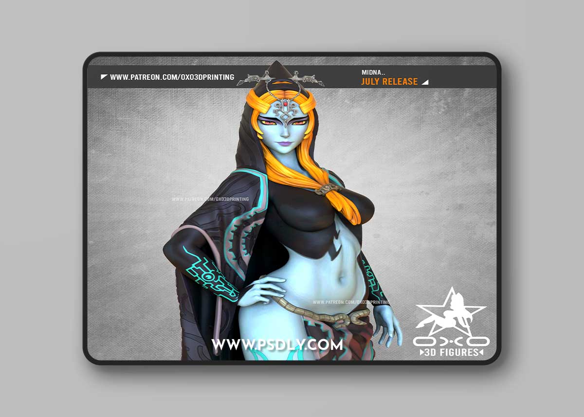 OXO3D - Midna Twilight Princess – 3D Print Model