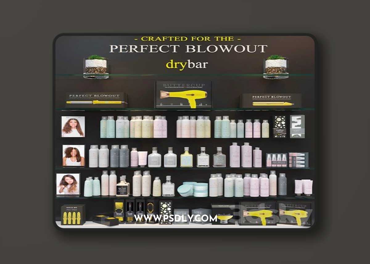 Professional cosmetics for a beauty salon. Makeup 16