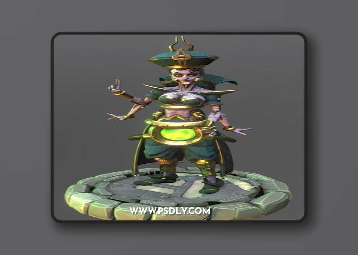Queen of Birth and Merlin – 3D Print Model