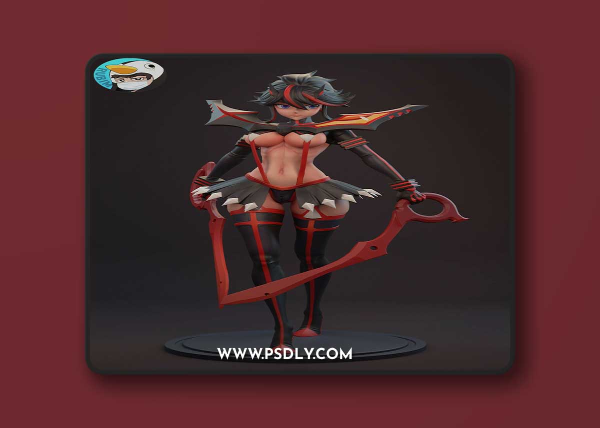 Rubim - Kill la Kill Ryuko Matoi – 3D Print Model