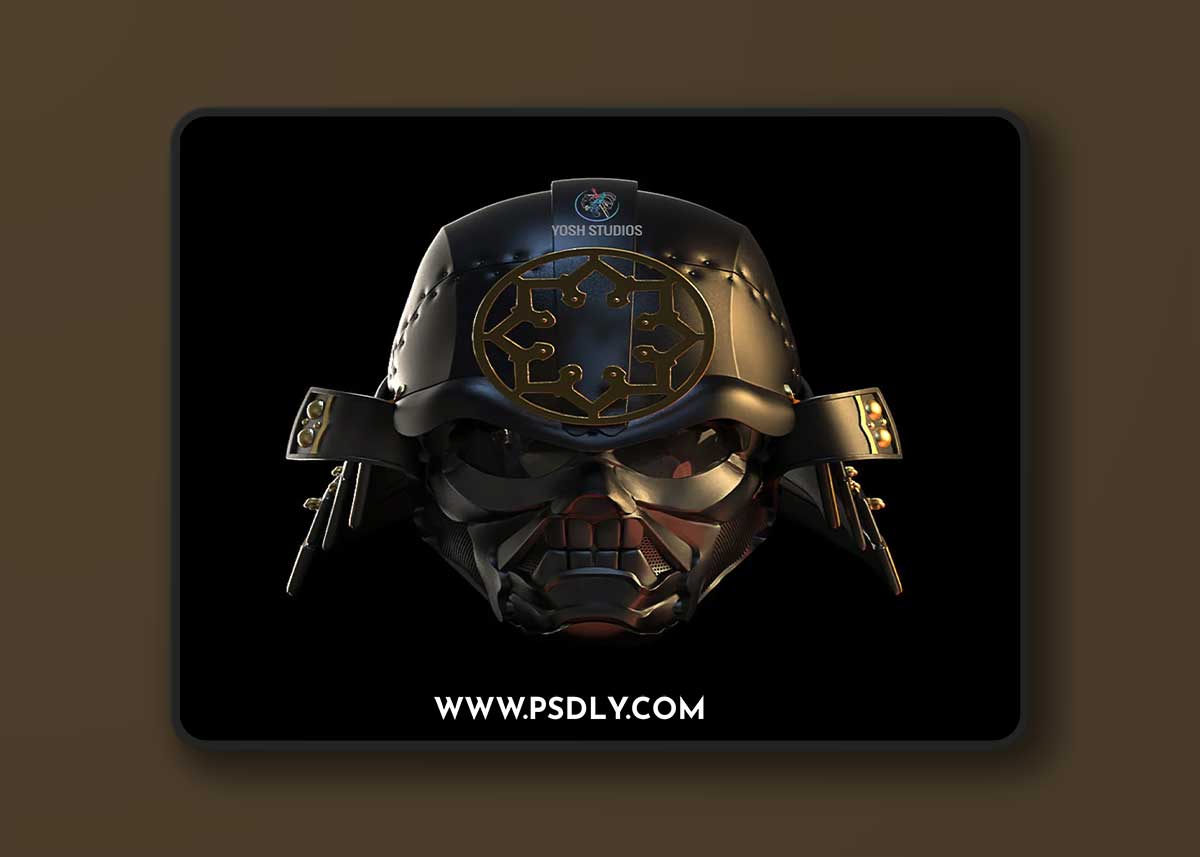 Star Wars - Darth Vader helmet Samurai – 3D Print Model