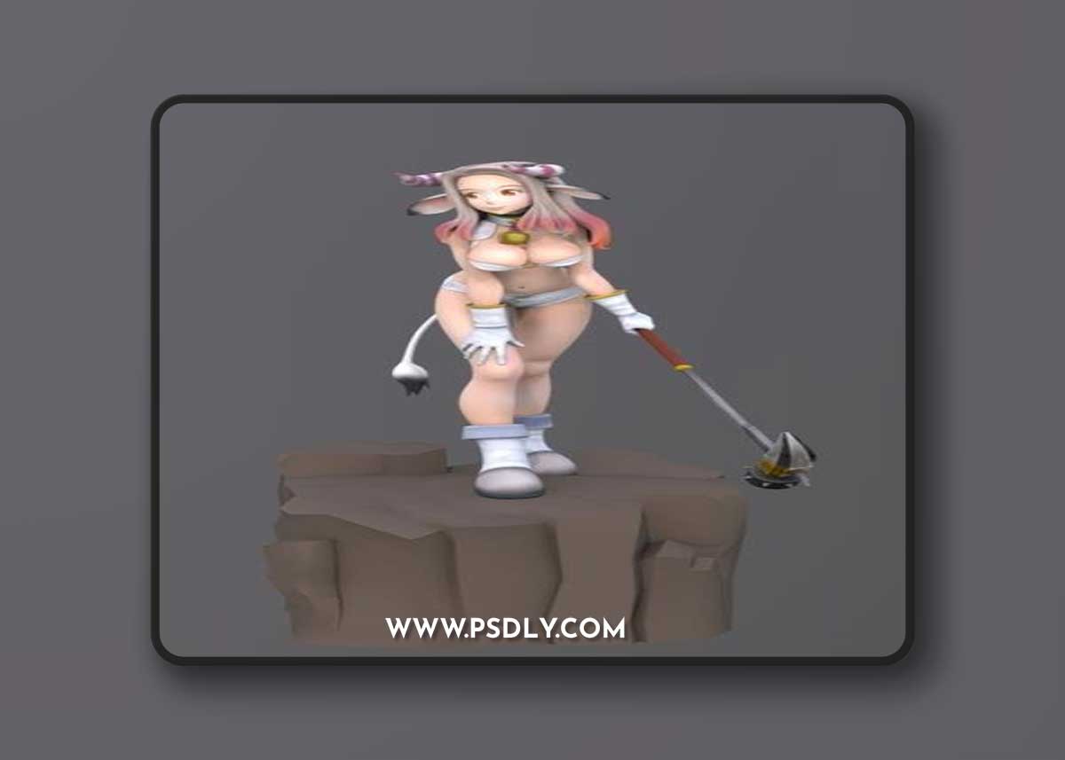 Usimusume – 3D Print Model