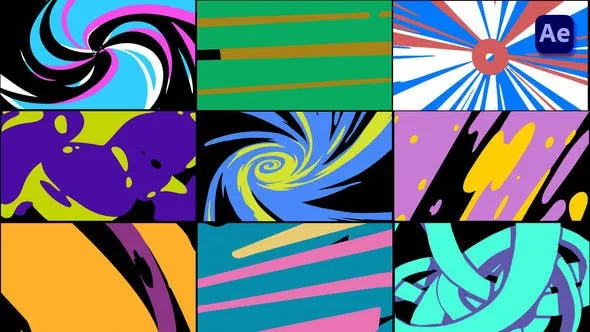 Videohive 2D Liquid Shape Transtions [After Effects] 47439171