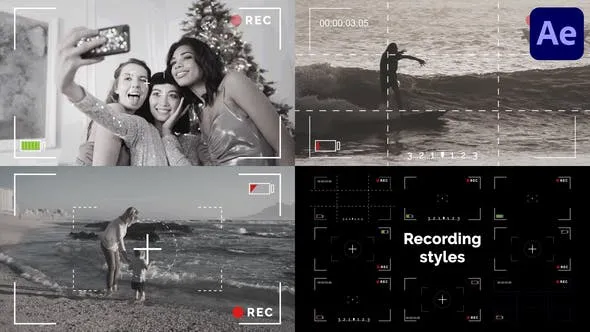 Videohive Recording Video Pack for After Effects 47514665