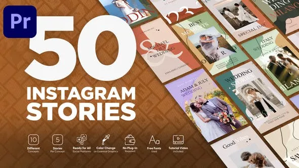 Videohive Wedding Instagram Stories 47785349