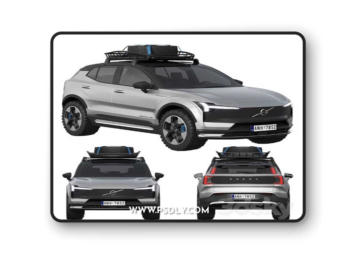 Volvo EX30 Cross Country 3D Model