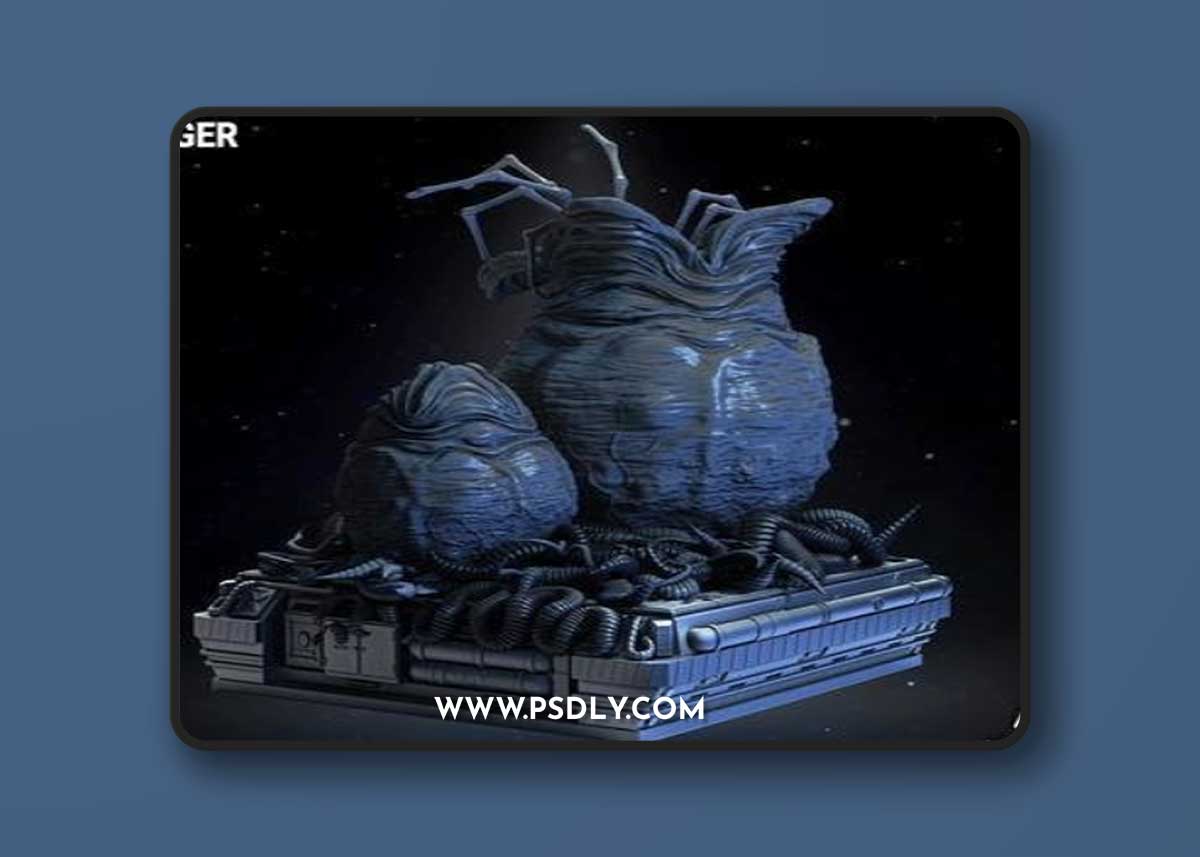 WICKED - Facehugger Statue – 3D Print Model