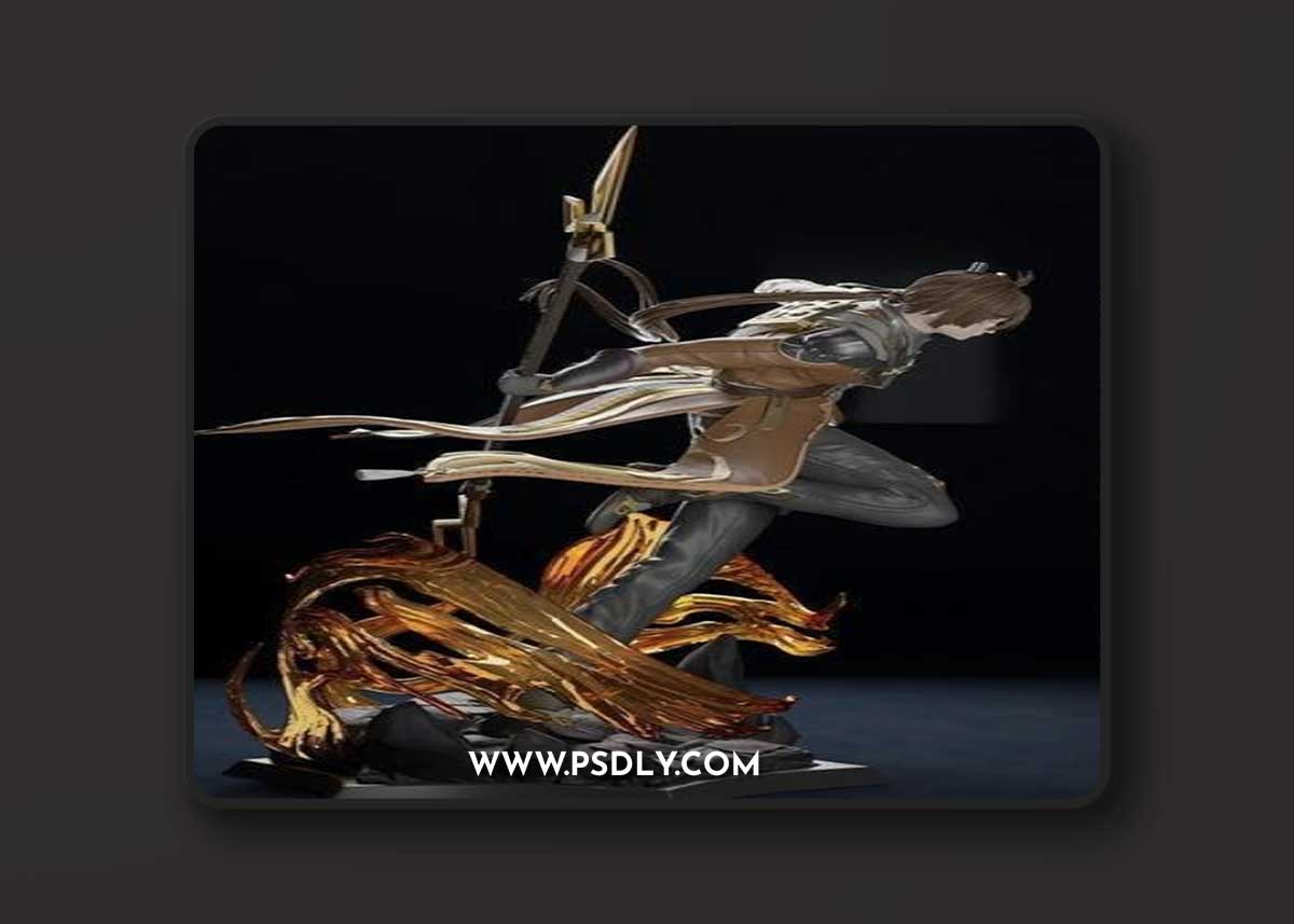 Zhongli - Fan art Statue – 3D Print Model