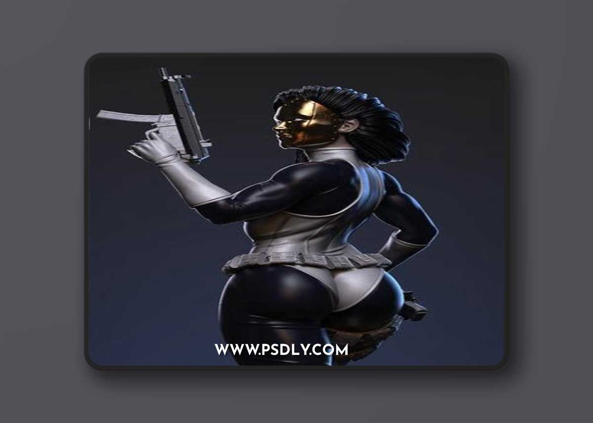 Biobreed Studios - Madame Masque – 3D Print Model