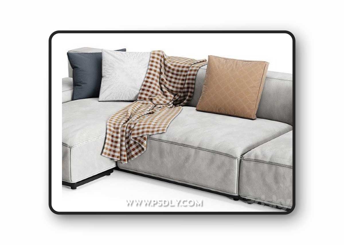 Cassina Mex Cube Chaise Longue Sofa