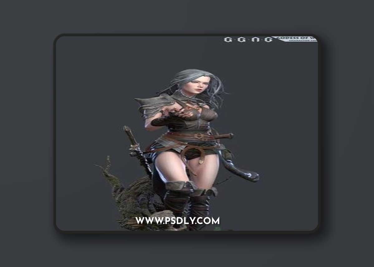 Godess of war – 3D Print Model