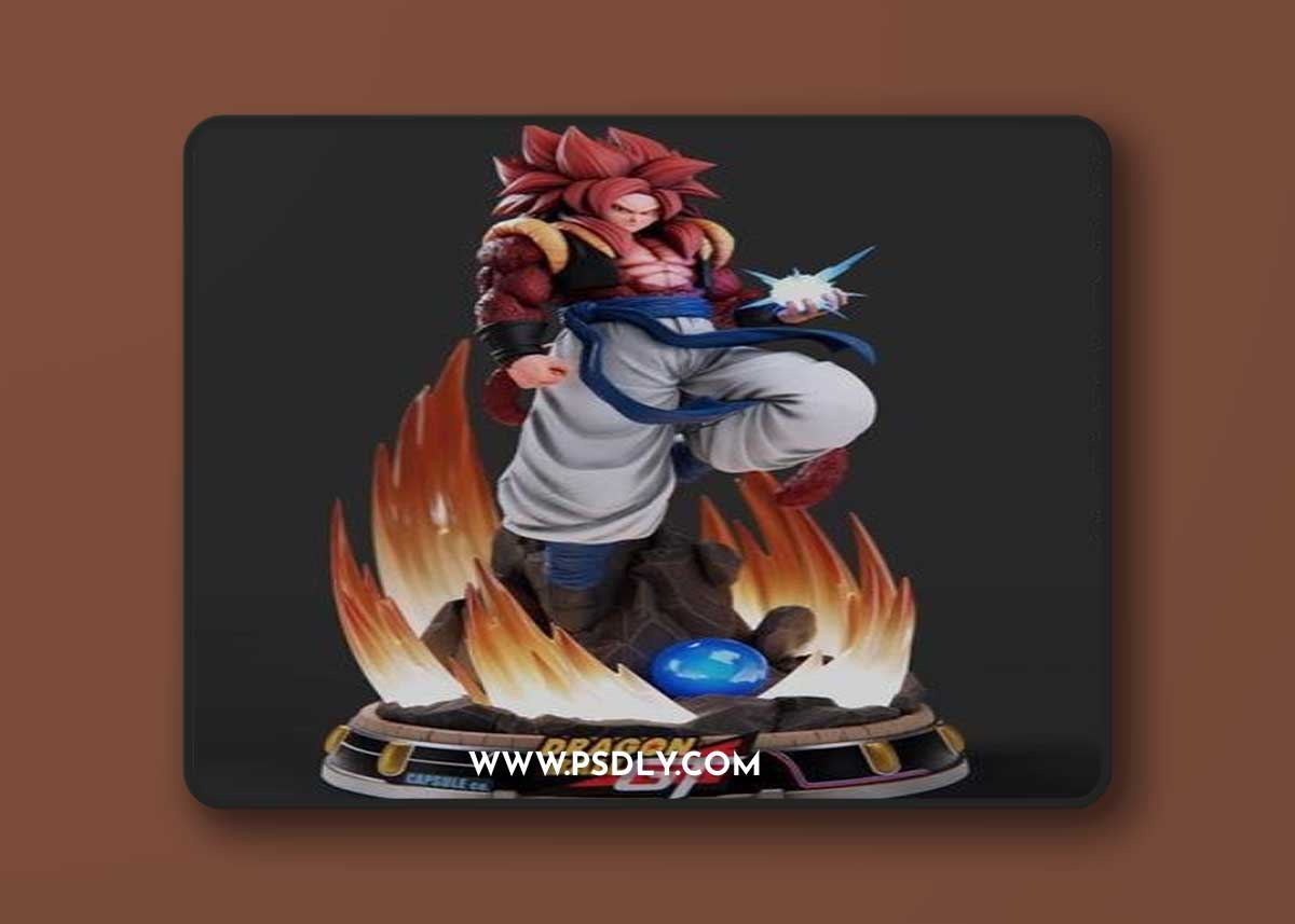 Gogeta SSJ4 Dragon Ball GT - Collectables – 3D Print Model