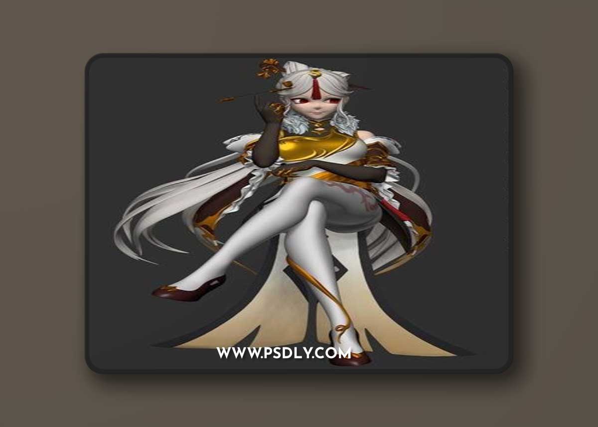 Ningguang Genshin Impact – 3D Print Model