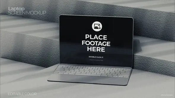 Videohive Laptop Screen Mockup 48020036
