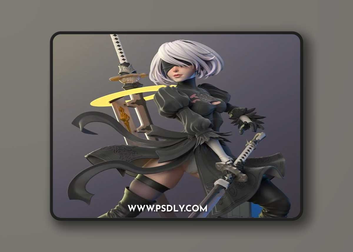 2B Nier Automata – 3D Print Model