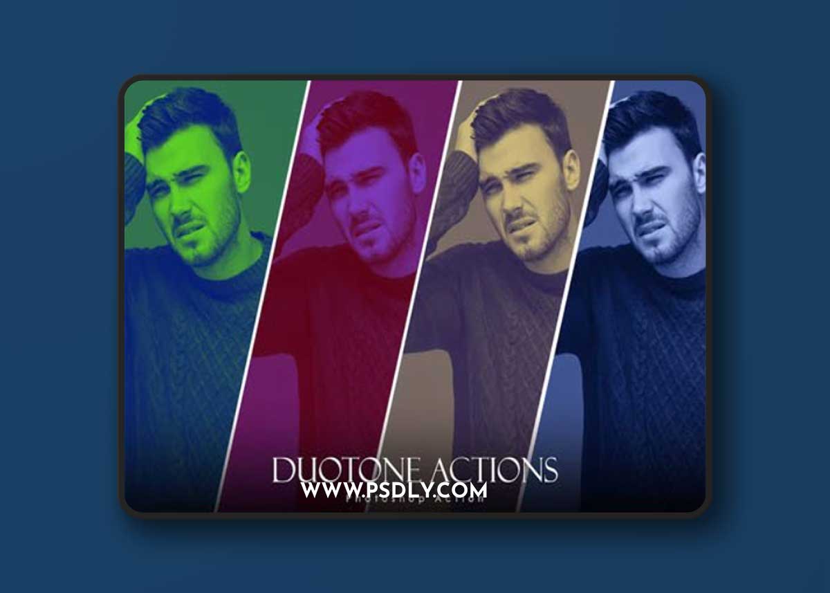50 Duotone Photoshop Actions