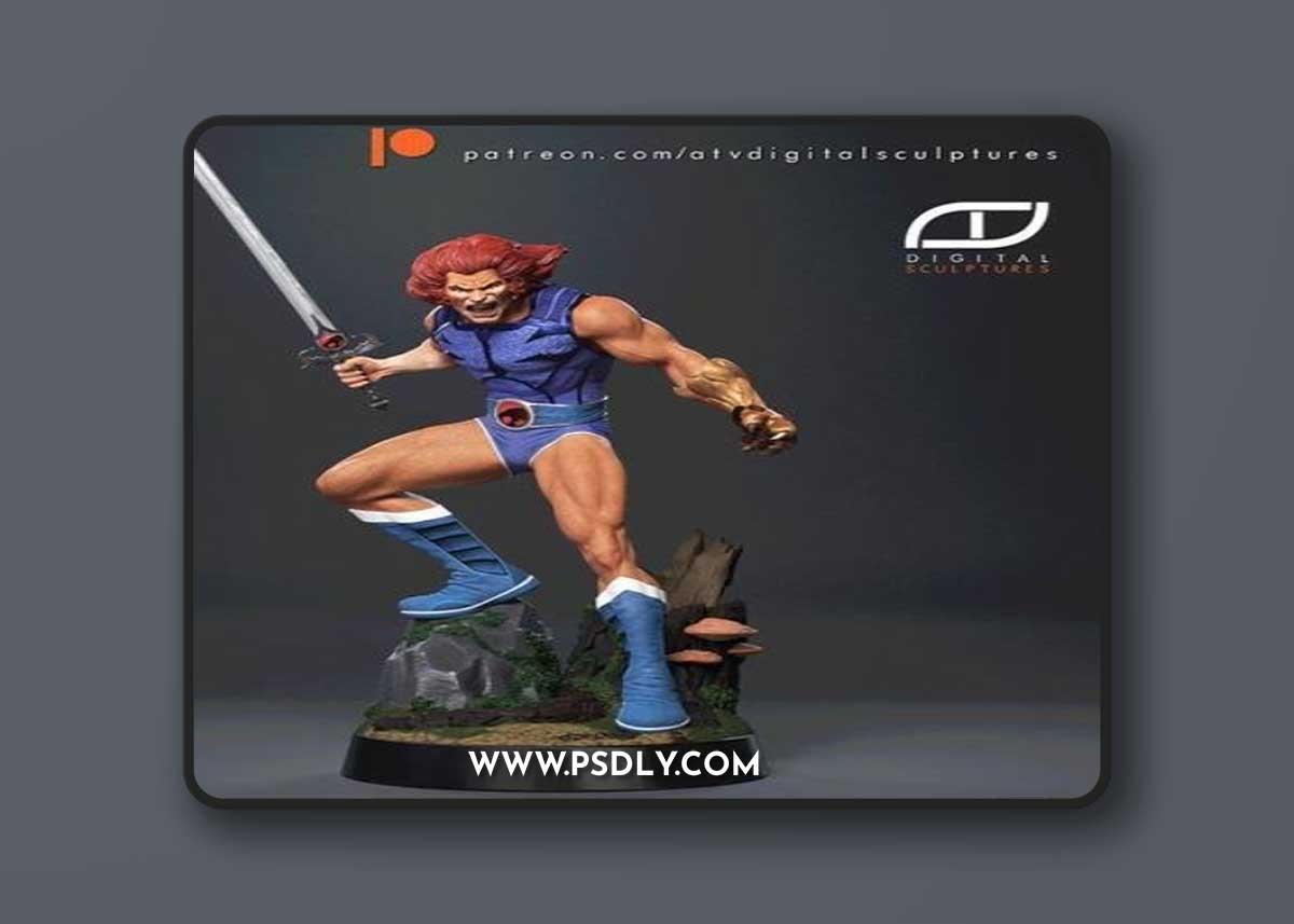 ATV Digital Sculptures - Lion-O – 3D Print Model