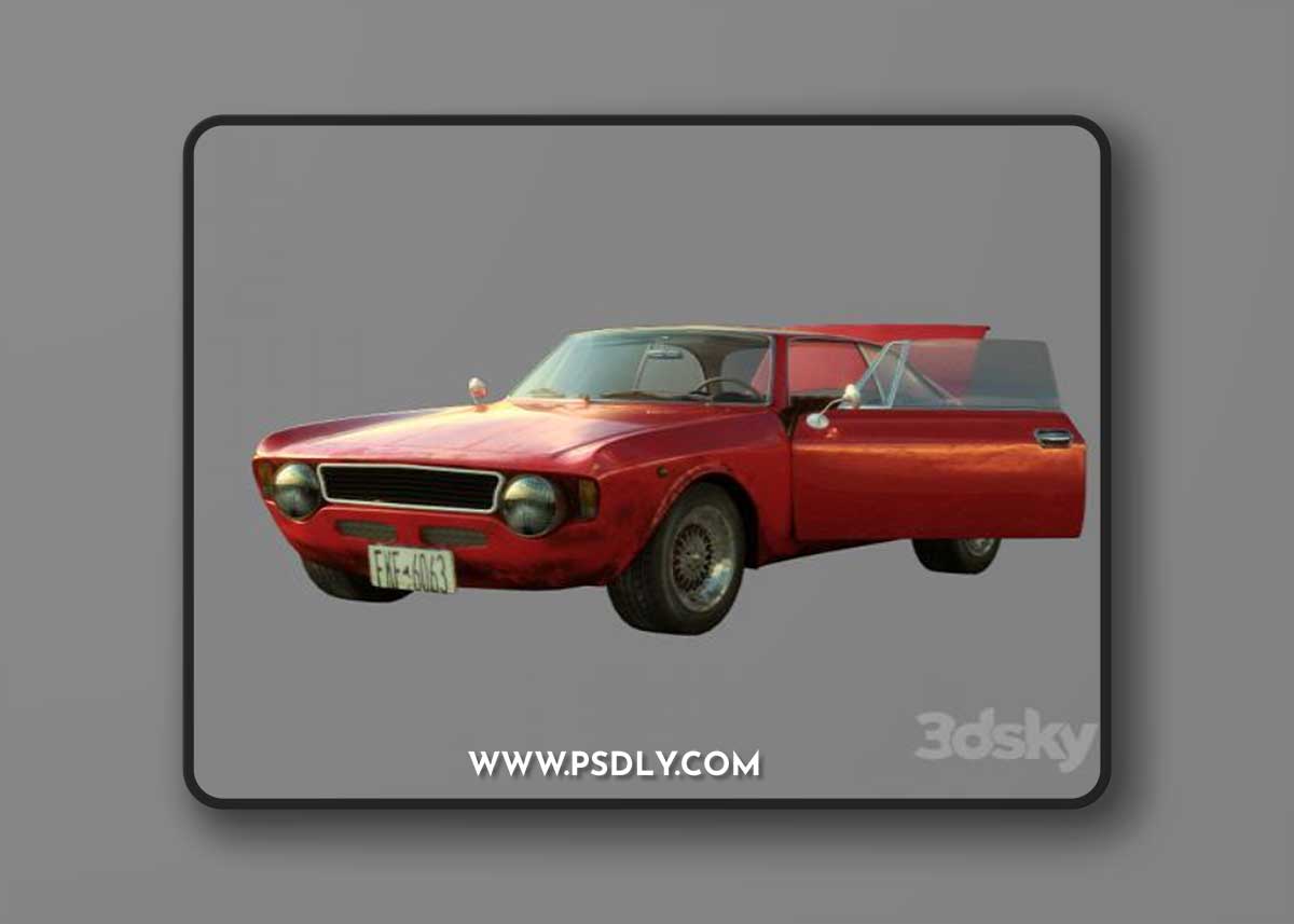Alfa Romeo GT 1300 Junior 3D Model