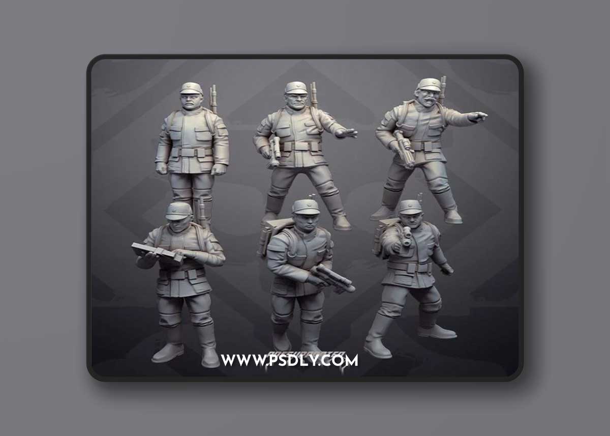 Bureau Field Agent and Authoriy Field Engineer – 3D Print Model