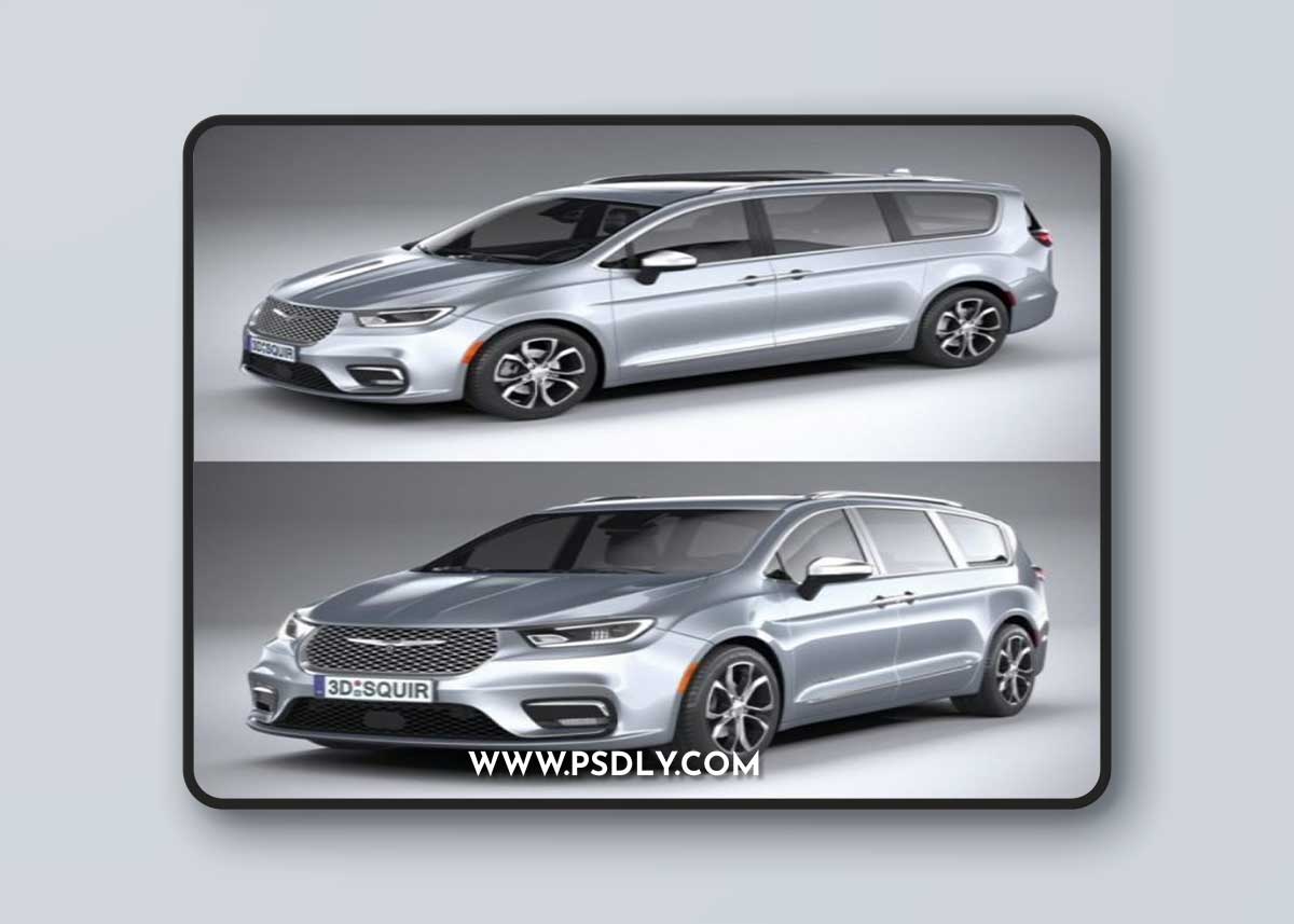 Chrysler Pacifica 2021 3D Model