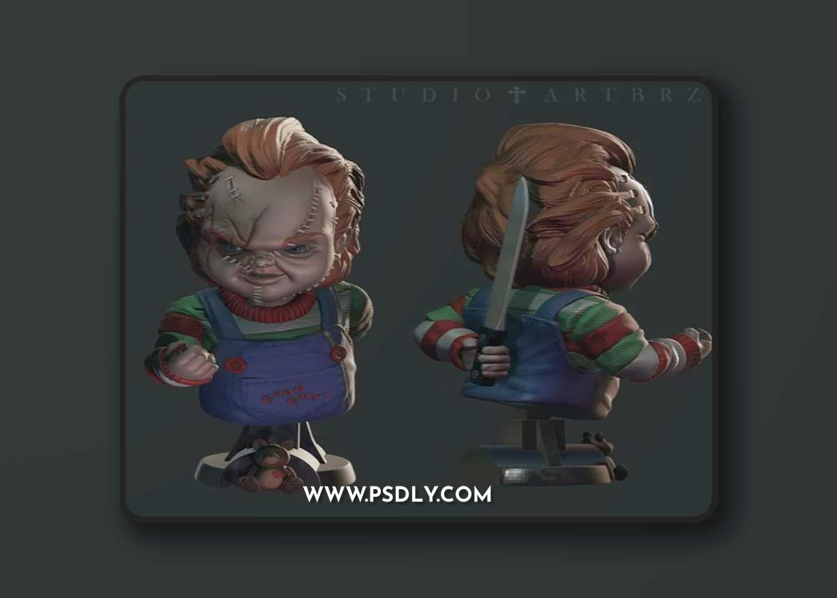 Chucky - Geek – 3D Print Model