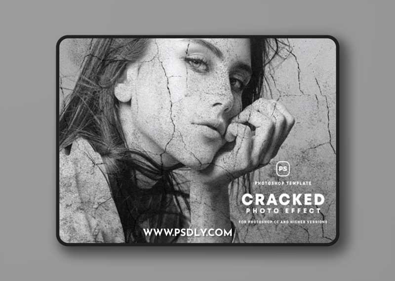 Cracked Photo Effect