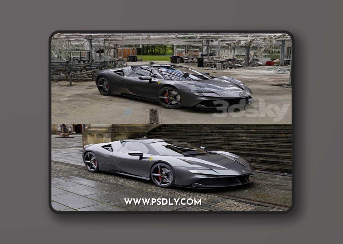 Ferrari SF90 3D Model