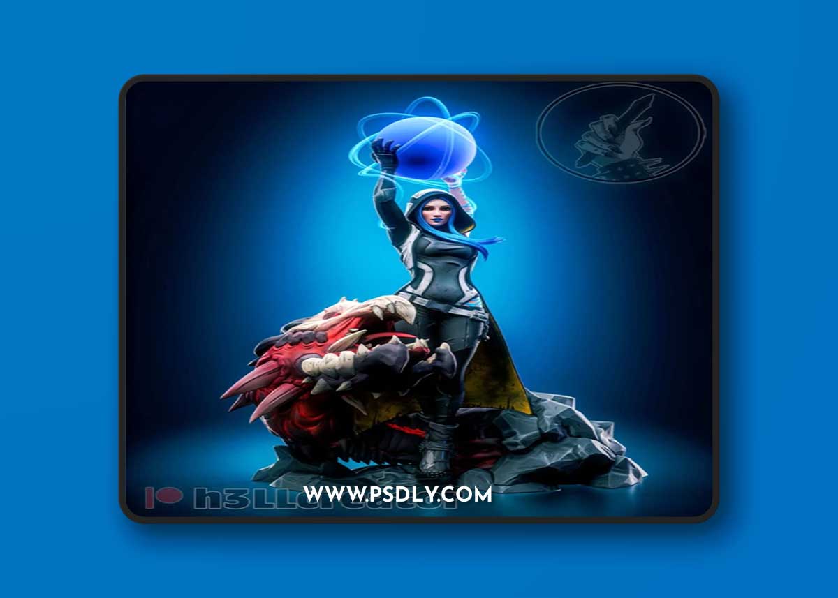 H3LL creator - Maya from Borderlands 3 – 3D Print Model