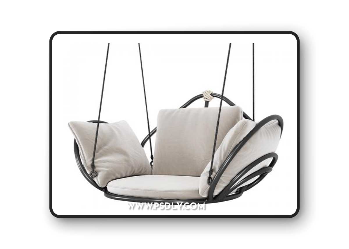 Hanging Chair Bee 3D Model