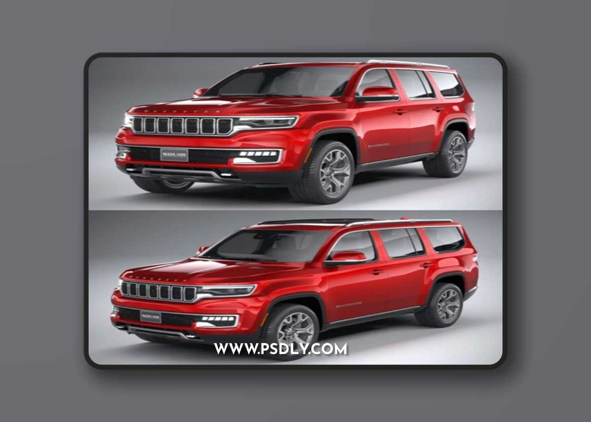 Jeep Wagoneer 2022 3D Model