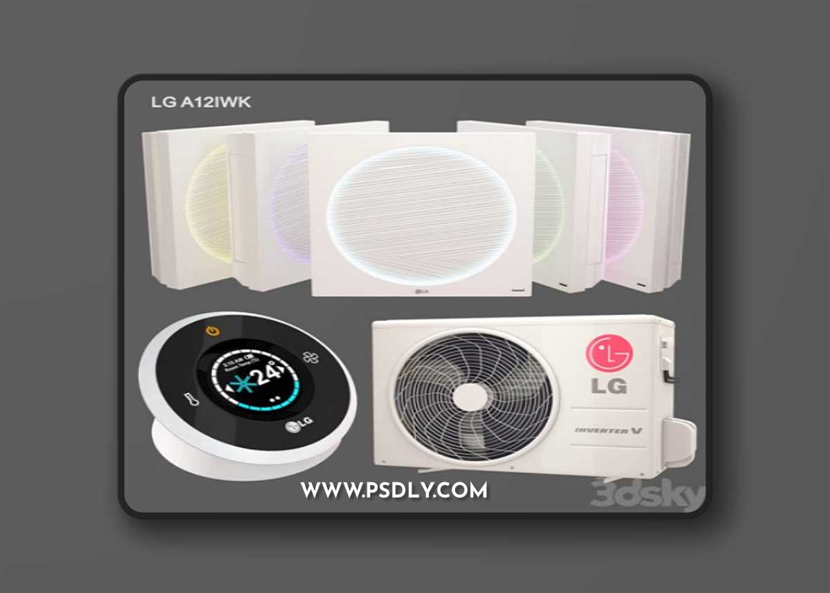LG Artcool Stylist Inverter V LG A12IWK