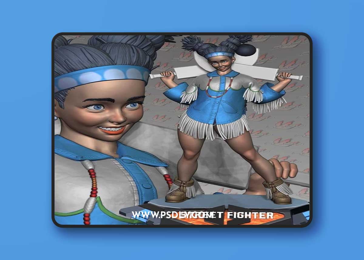 Lily Street Fighter 6 – 3D Print Model