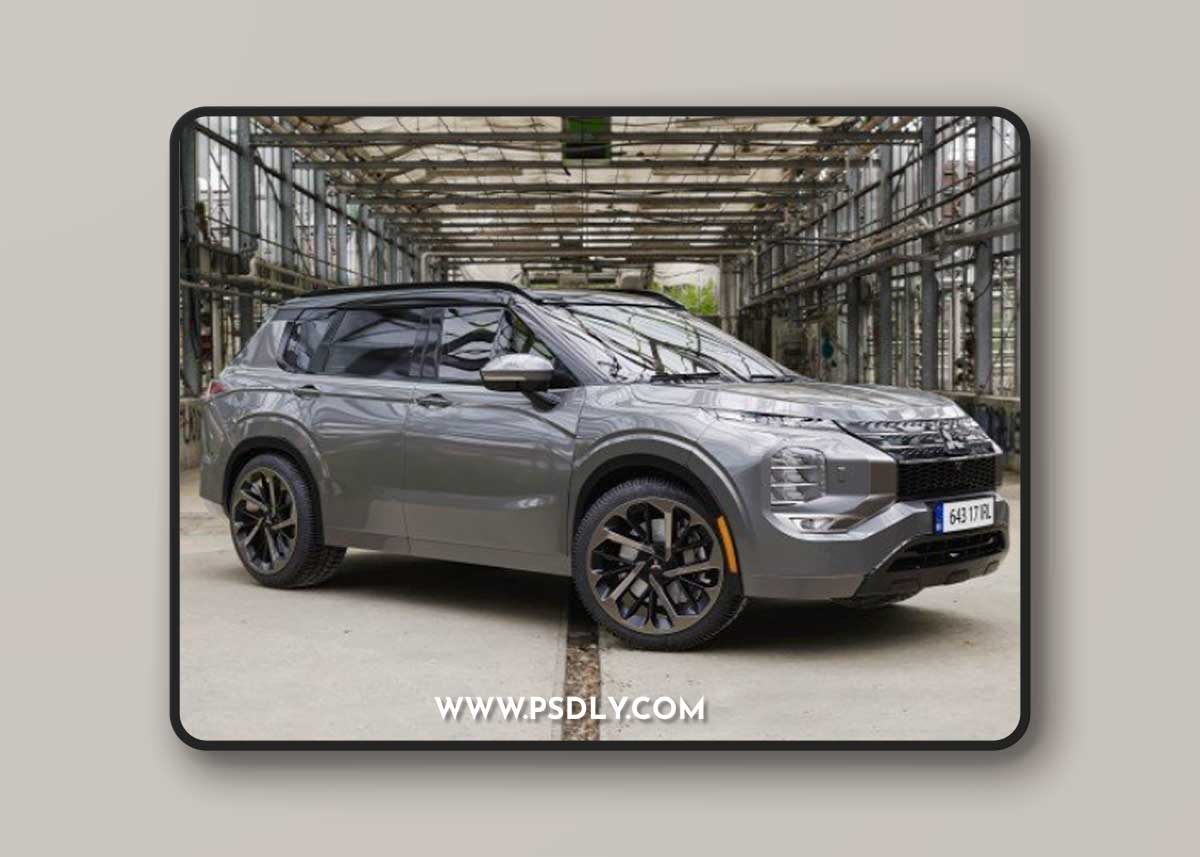 Mitsubishi Outlander 2022 3D Model
