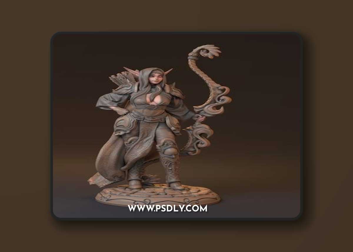 Mythreal Games - Maeta Alanor – 3D Print Model