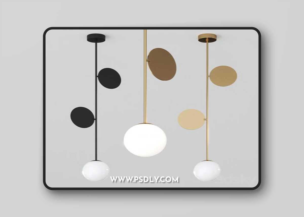 Plates Pendant by Atelier Areti