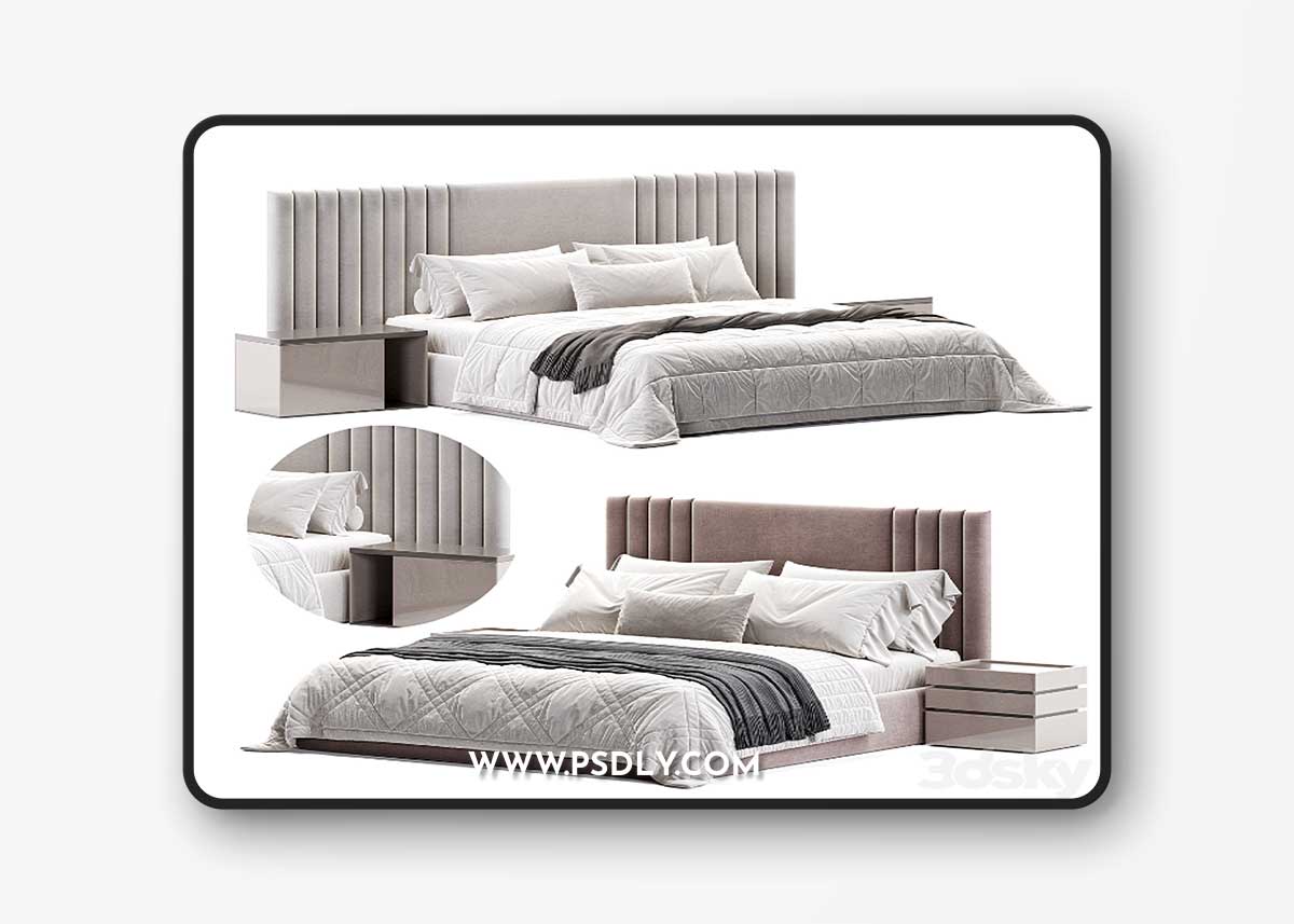 Stella Bed By Dakarmebel 3D Model