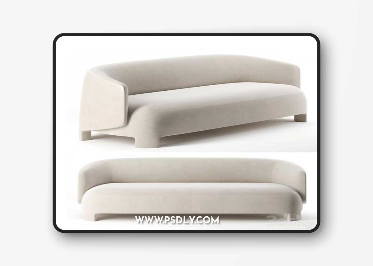 TARU sofa by Ligne Roset 3D Model