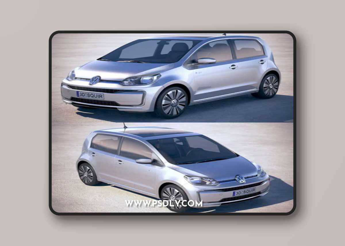 Volkswagen E-UP 2019 3D Model